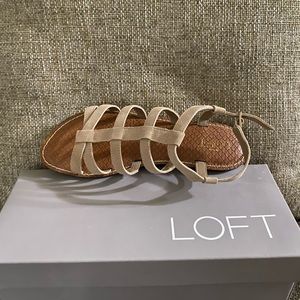 LOFT sandals - brand new/never worn